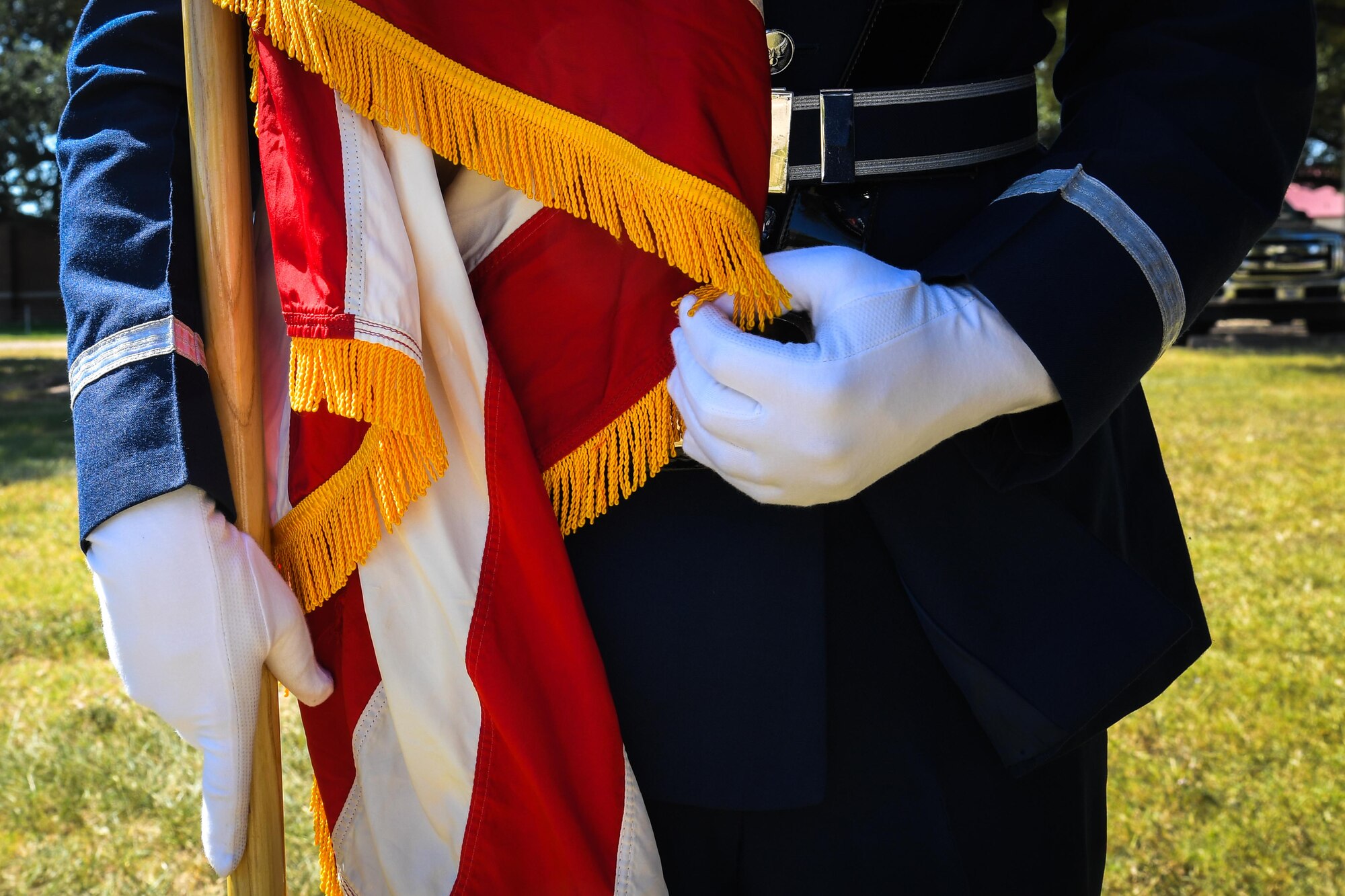 Honor Guard’s high tempo pride