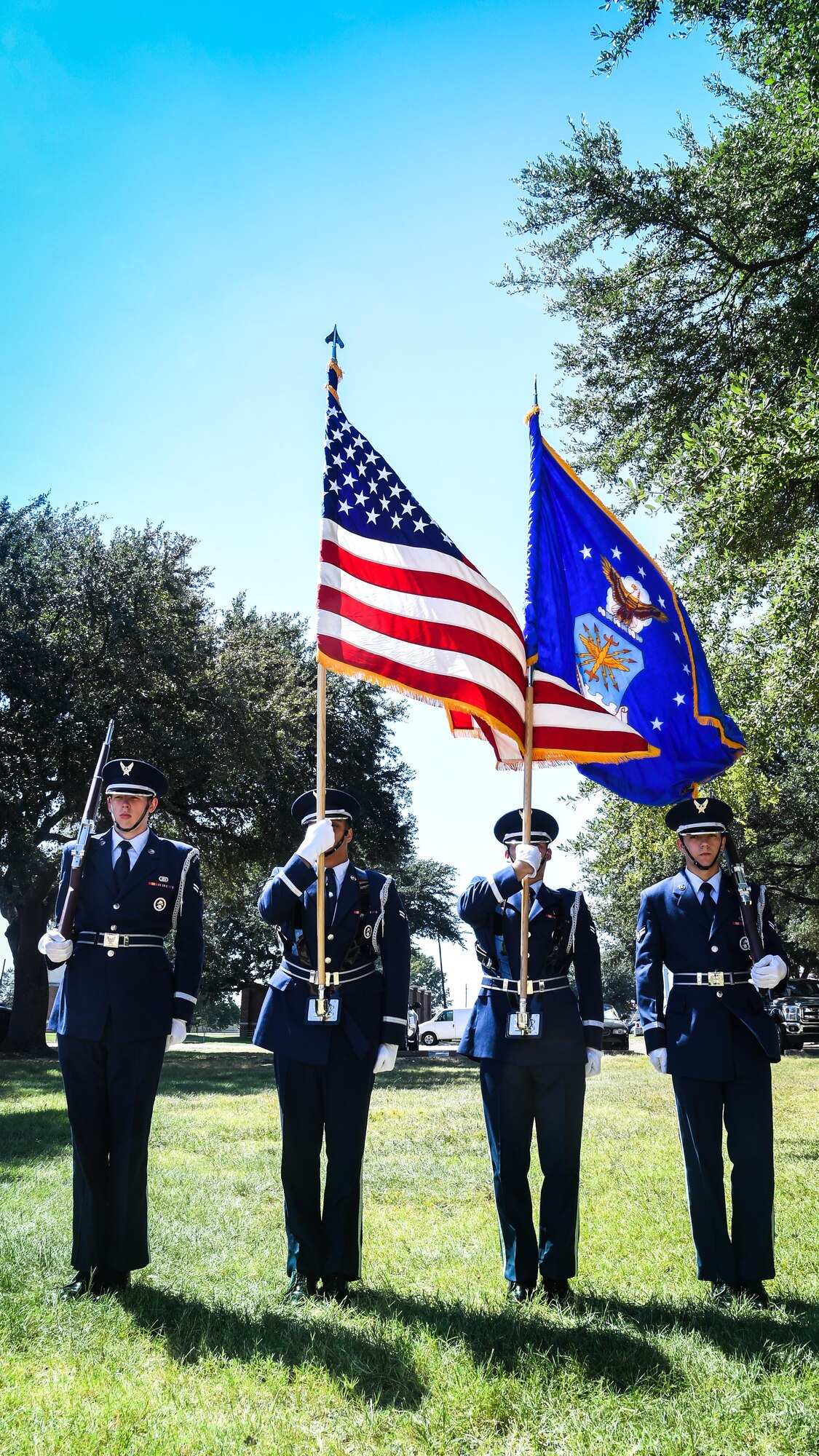 Honor Guard’s high tempo pride