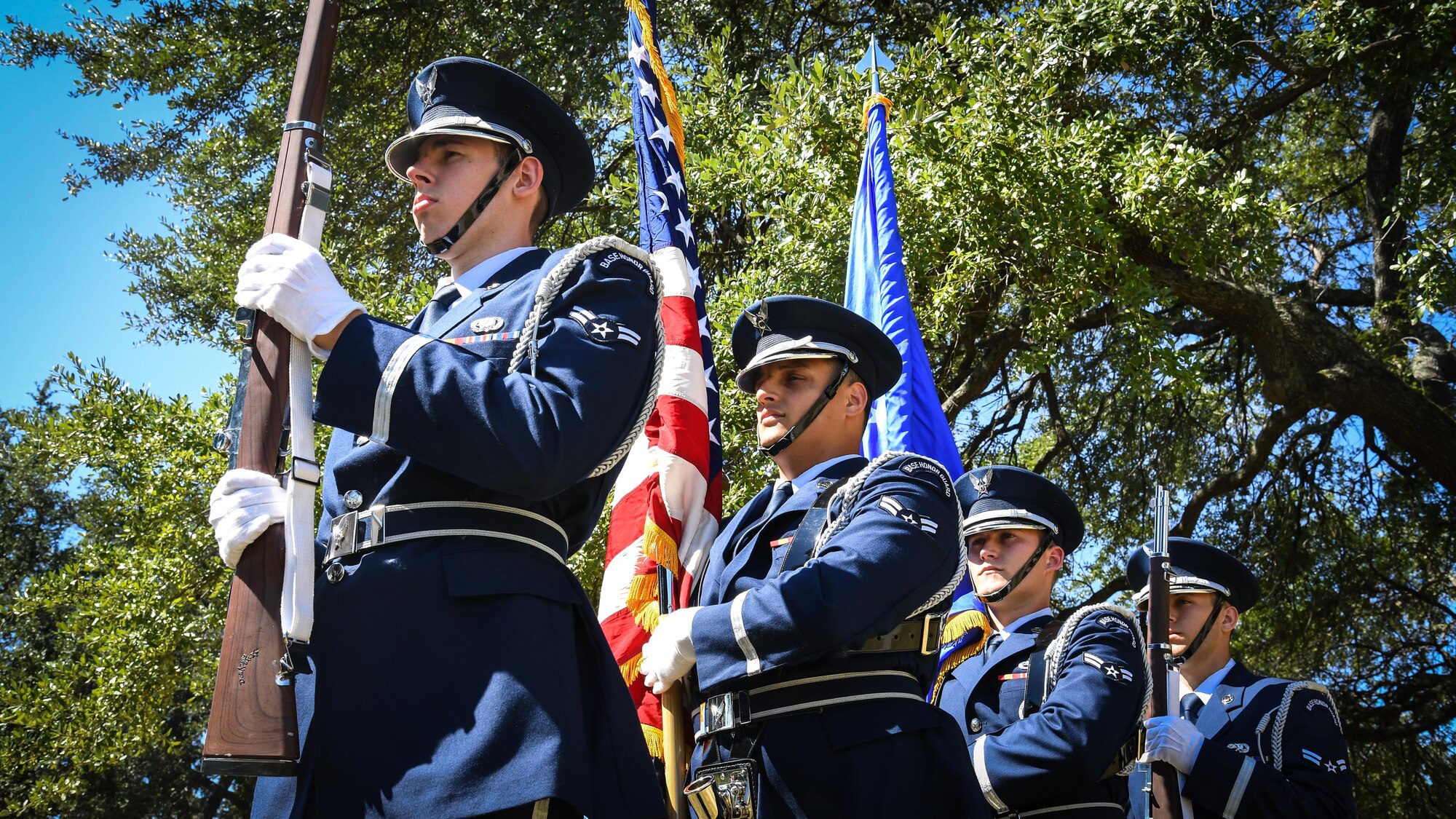 Honor Guard’s high tempo pride