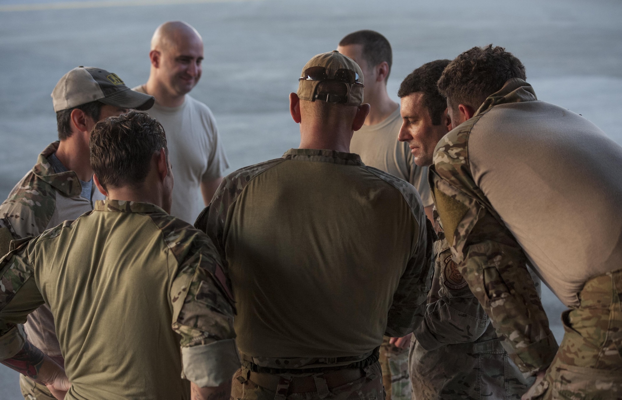 Military free fall operations at Kadena