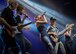 Gary Sinise and the Lt. Dan Band performed a free two-hour USO concert to honor Airmen and their families.