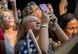 Gary Sinise and the Lt. Dan Band performed a free two-hour USO concert to honor Airmen and their families.