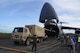 A Joint Incident Site Communications Capability (JISCC) vehicle is unloaded from an Air Force Reserve Command’s 433rd Airlift Wing C-5M Super Galaxy at Ceiba, Puerto Rico Oct. 1, 2017. The C-5M, flown by Reserve Citizen Airmen from Joint Base San Antonio-Lackland, Texas, took the JISCC, 11 Soldiers,  supplies and two fuel trucks to Puerto Rico to aid hurricane recovery efforts that have affected the United States and its territories  in the Caribbean. (U.S.  Air Force photo by Tech. Sgt. Carlos J. Treviño)