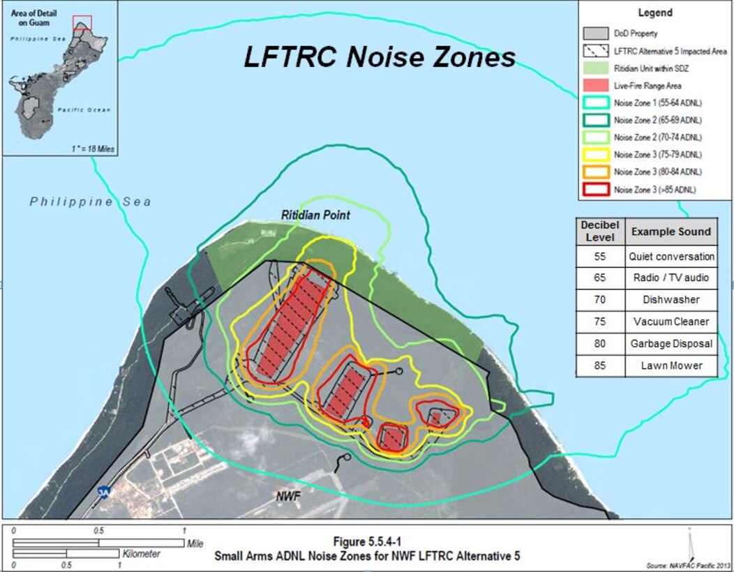 These diagrams offer a further in-depth look towards the build-up, explaining locations, restrictions, and the benefits the build-up will have on Guam.