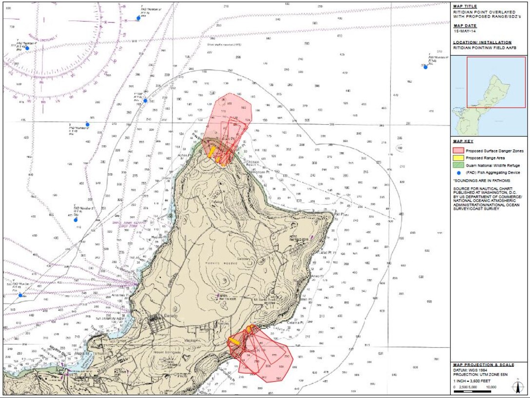 These diagrams offer a further in-depth look towards the build-up, explaining locations, restrictions, and the benefits the build-up will have on Guam.