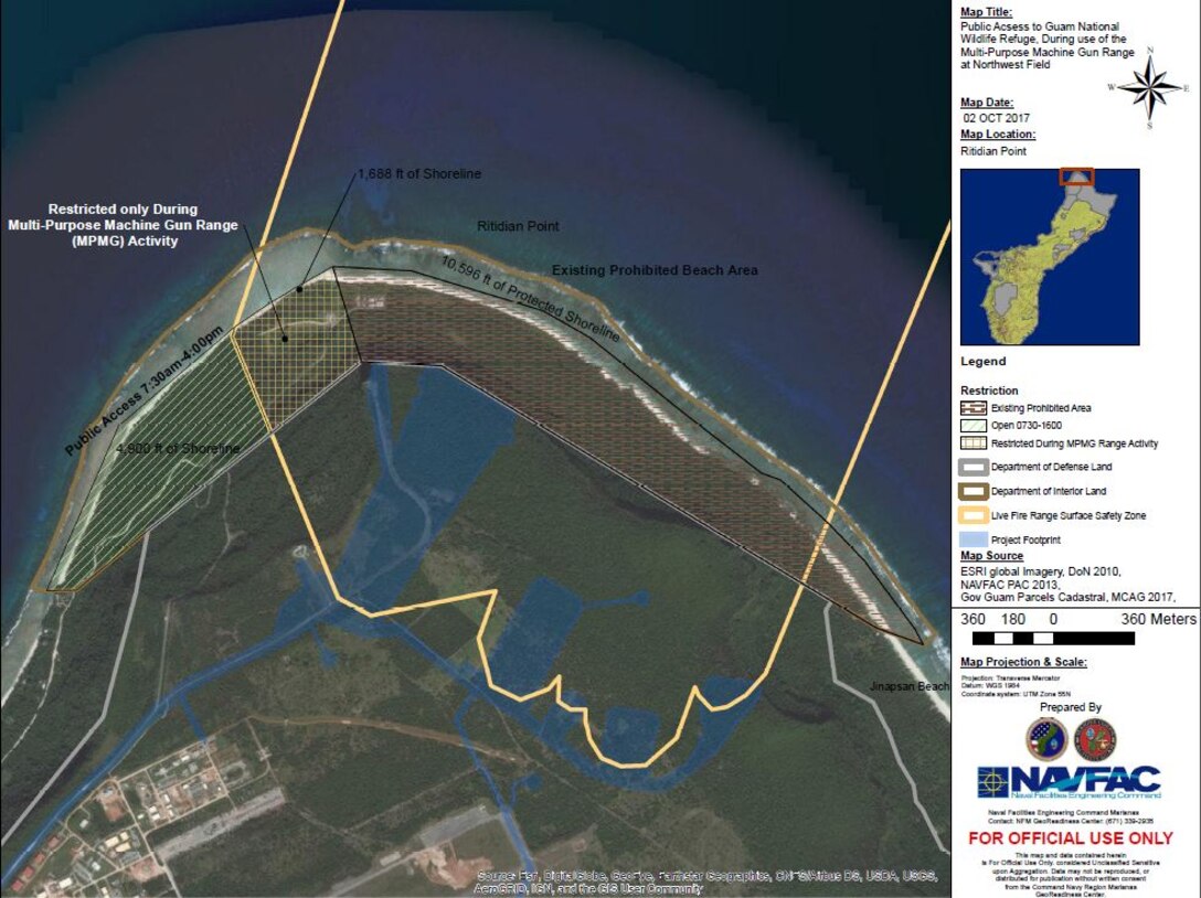 These diagrams offer a further in-depth look towards the build-up, explaining locations, restrictions, and the benefits the build-up will have on Guam.