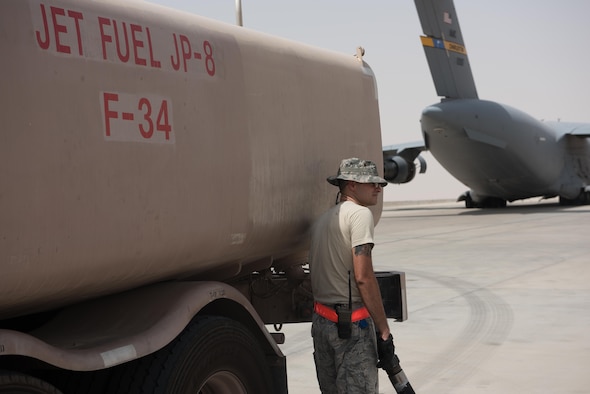 o ensure that all the installation’s fuel quality is kept up to industry standards, Staff Sgt. Boyle conducts daily quality assurance tests for water, solids and additives in the fuel.