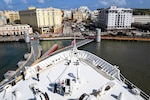 USNS Comfort in Puerto Rico