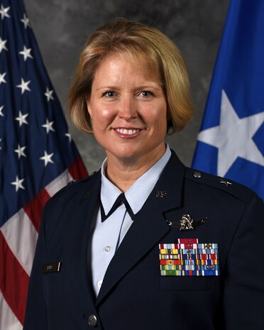 General Burt entered the Air Force in 1991 as a distinguished graduate of the Air Force ROTC program at Embry-Riddle Aeronautical University.  Her career has included numerous satellite operations and staff positions in Air Force Space Command and U.S. European Command.  Brig. Gen. Burt has commanded the 2nd Space Operations Squadron, the 460th Operations Group, and was the Director, Commander’s Action Group, Air Force Space Command.  She is a graduate and former instructor of the U.S. Air Force Weapons School and a graduate of the School of Advanced Air and Space Studies. Prior to her current assignment, General Burt was the Commander, 50th Space Wing, Air Force Space Command, Schriever AFB, Colorado.