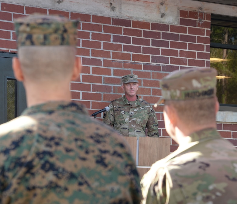Ga. Army National Guard cuts ribbon on new facilities aboard MCLB Albany