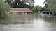 A flooded landscape in and around Orange, Texas, greeted Staff Sgt. Mark Doyle when he arrived in the state on Aug. 31. Doyle, an airfield systems technician with the 42nd Operations Support Squadron, assisted with rescue efforts from his home in Montgomery, Alabama, before deciding to head to Texas to see how he could help in person. (Courtesy photo)