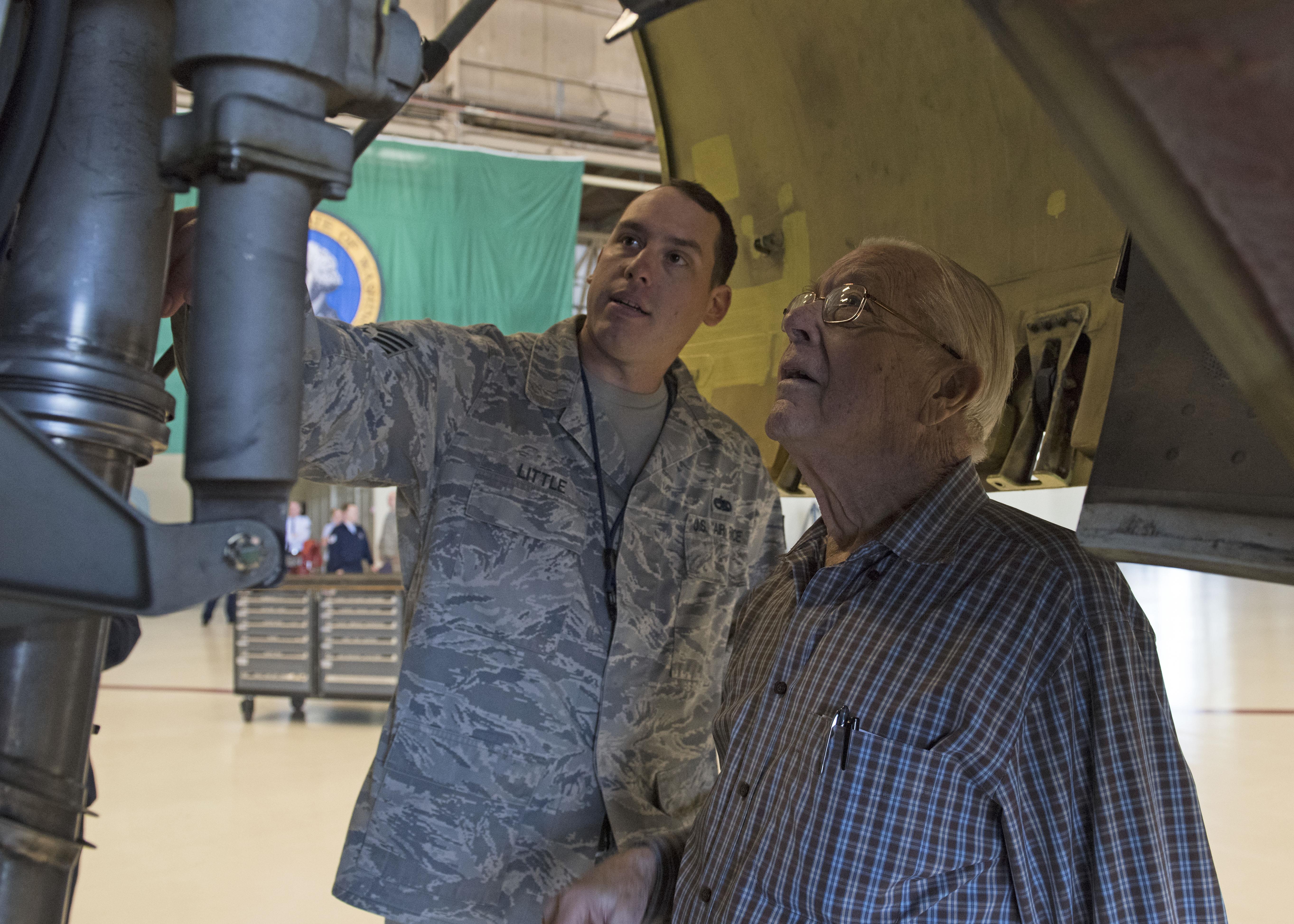 Korean War vet takes a trip down memory lane > Fairchild Air Force Base