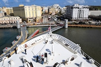USNS Comfort in Puerto Rico