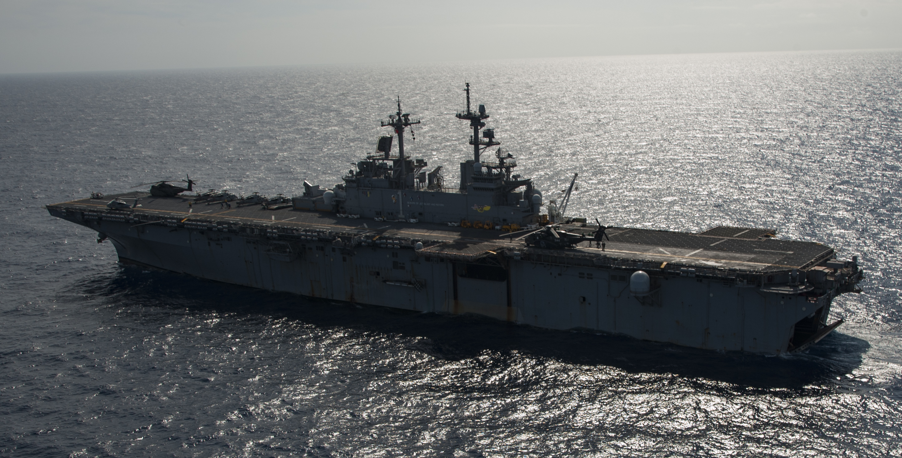 USS Wasp and USS Oak Hill Redeployed Following Hurricane Relief Support ...
