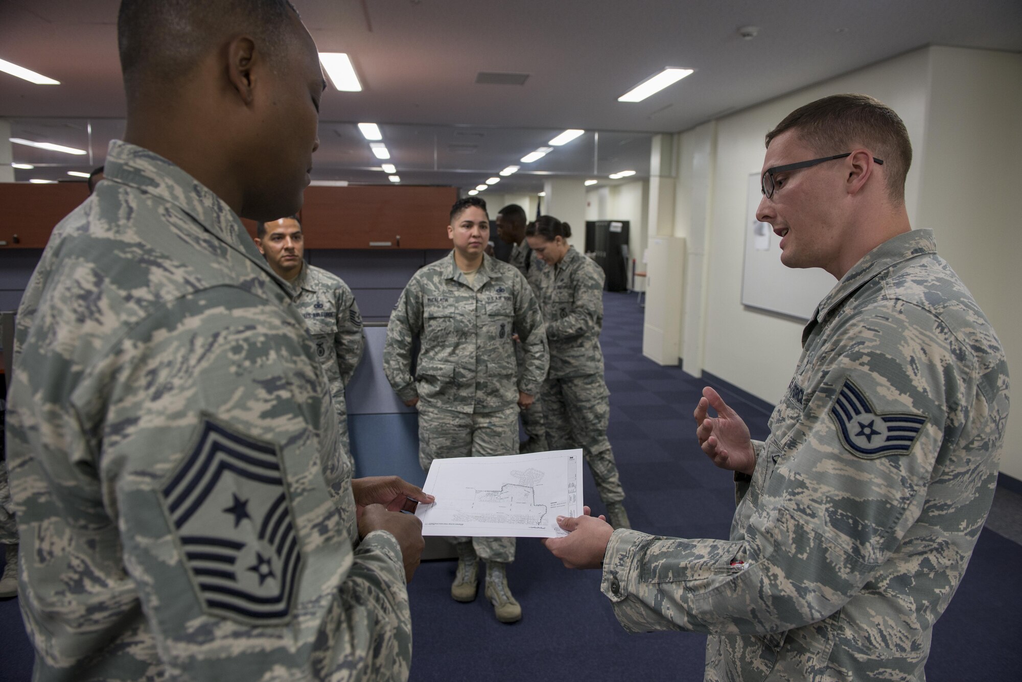 PACAF Command Chief Visits Yokota