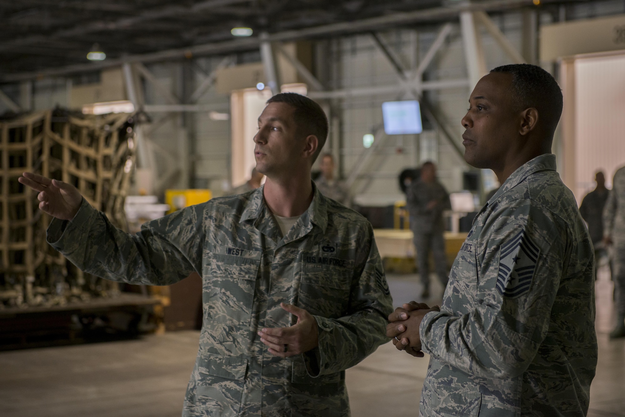 PACAF Command Chief Visits Yokota