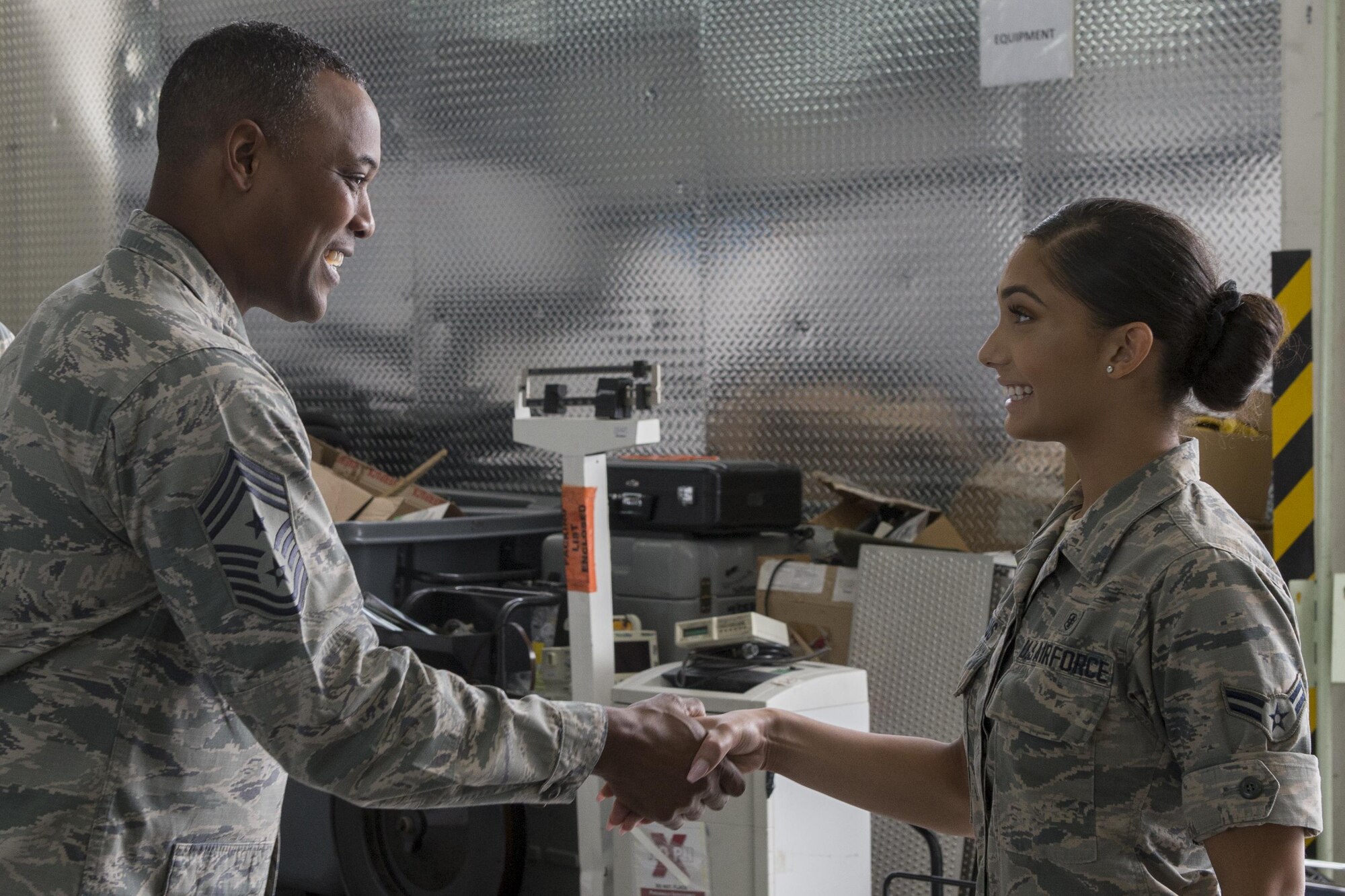 PACAF Command Chief Visits Yokota