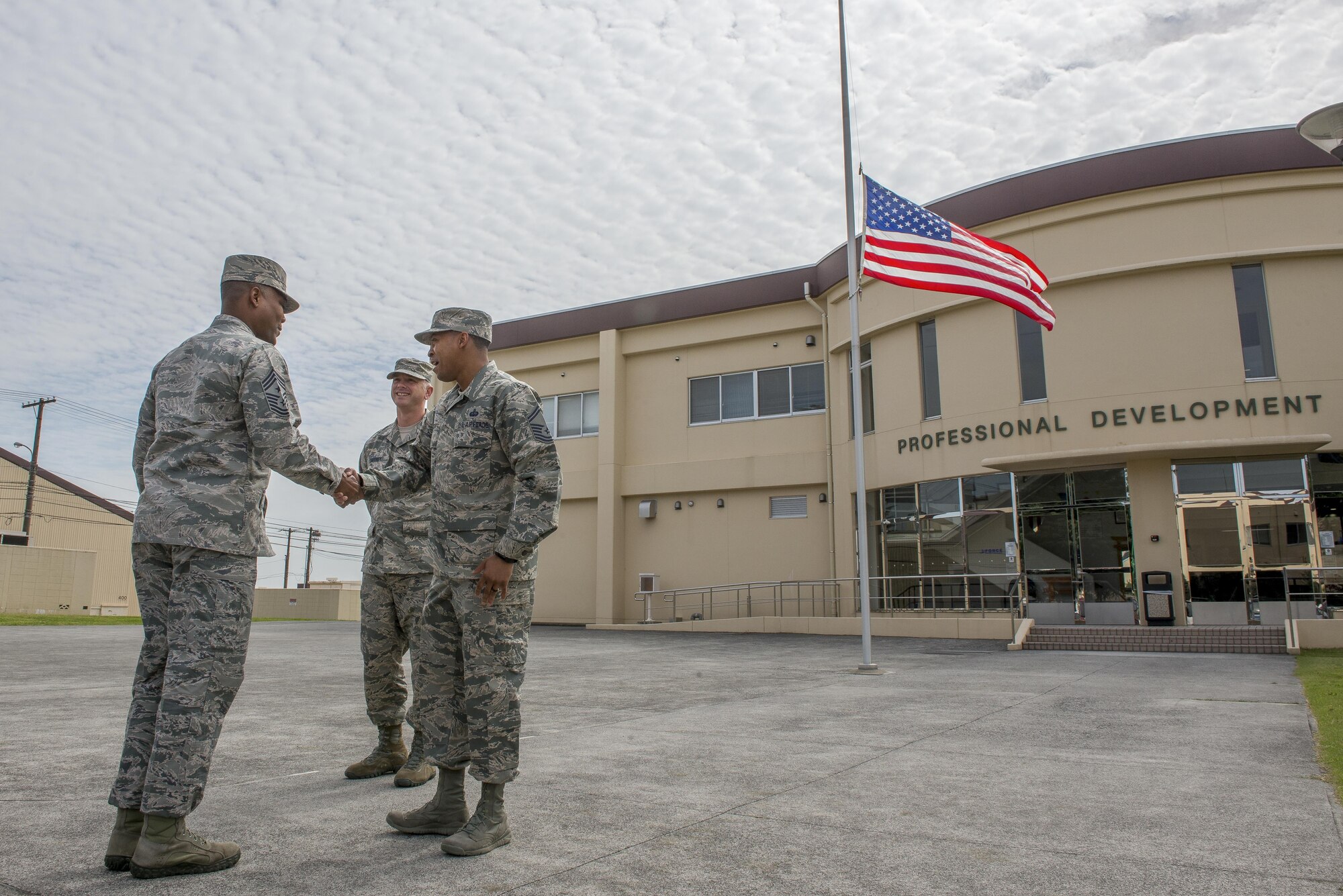 PACAF Command Chief Visits Yokota