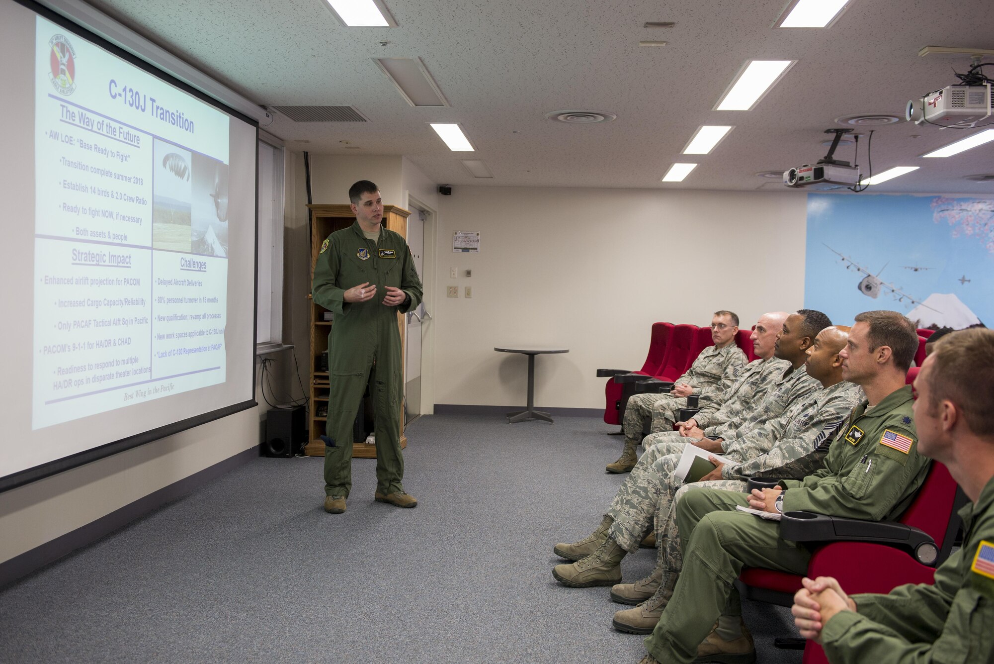 PACAF Command Chief Visits Yokota