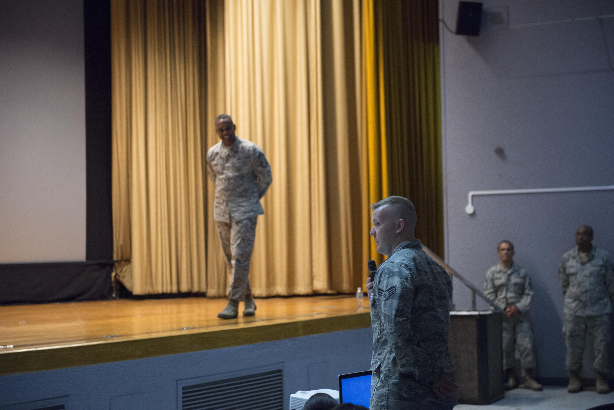 PACAF Command Chief Visits Yokota