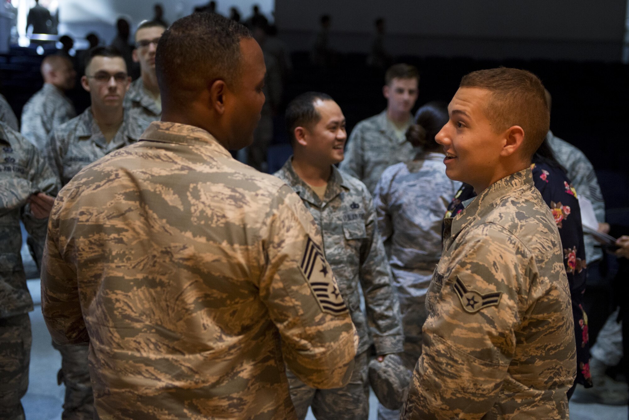 PACAF Command Chief Visits Yokota