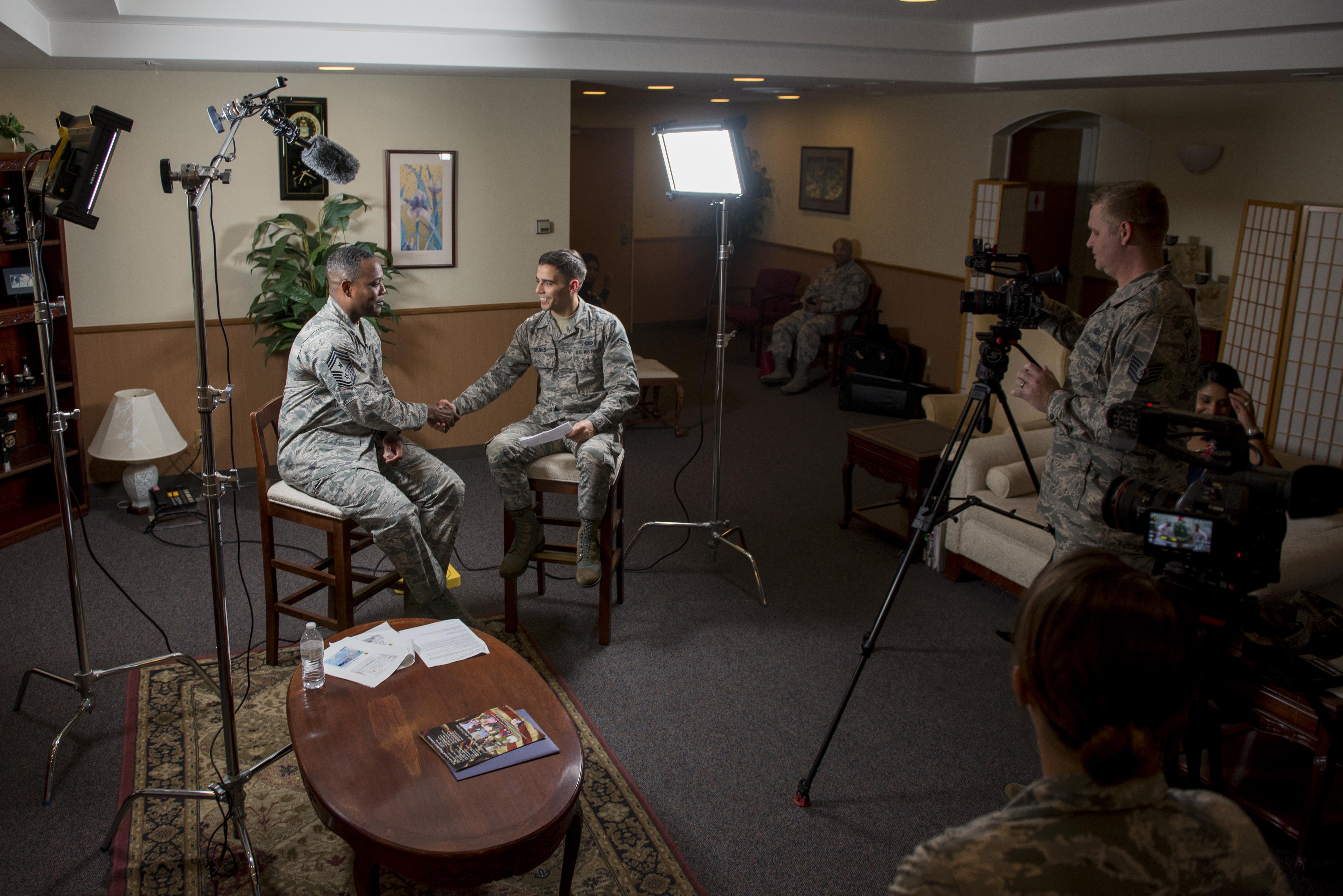 PACAF Command Chief Visits Yokota