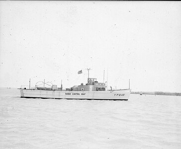 IMAGE: 03/24/1955
MARITIME HISTORY: Yardcraft: Range Control Boat #YP 649