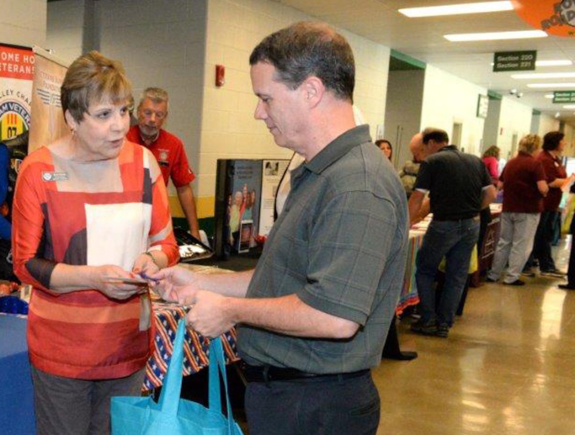 People who attend the Miami Valley Combined Federal Campaign Kickoff and Charity Fair Oct. 11 from 11 a.m. to 1 p.m. at Wright State University’s Nutter Center will have the opportunity to learn about the work charitable organizations do locally, statewide, regionally, nationally and internationally. (U.S. Air Force file photo)