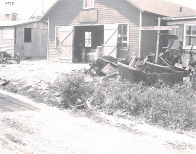 IMAGE: Naval Proving Ground Building History - Shelton's Store - 1927