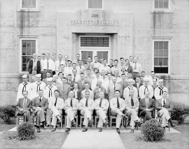 IMAGE; 05/24/1950
Members of the Experimental Dept. in front of Velocity Building #218