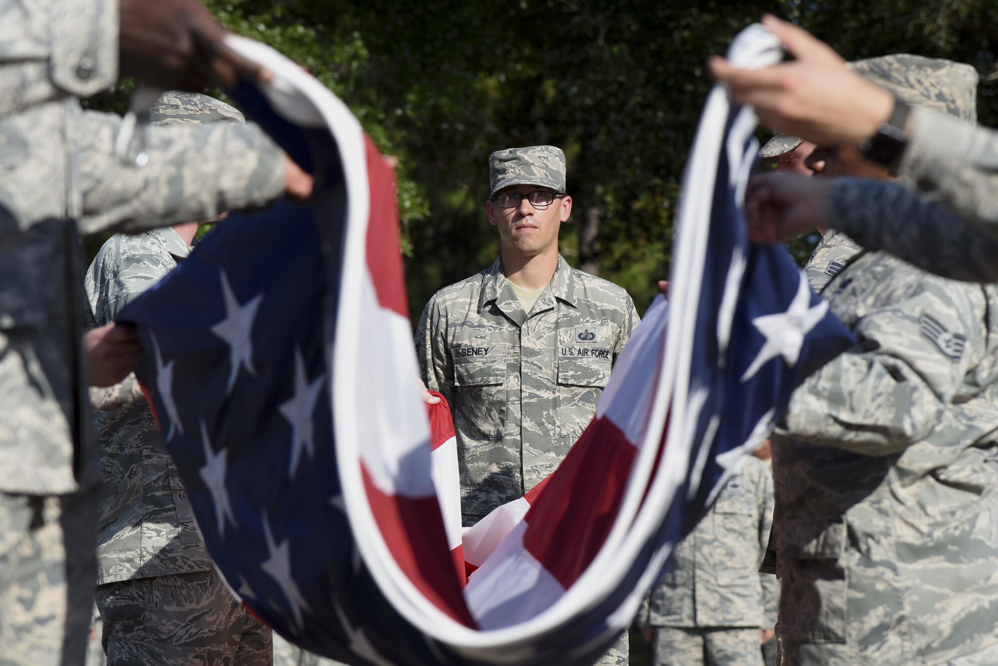 AFSA hosts POW/MIA Retreat Ceremony