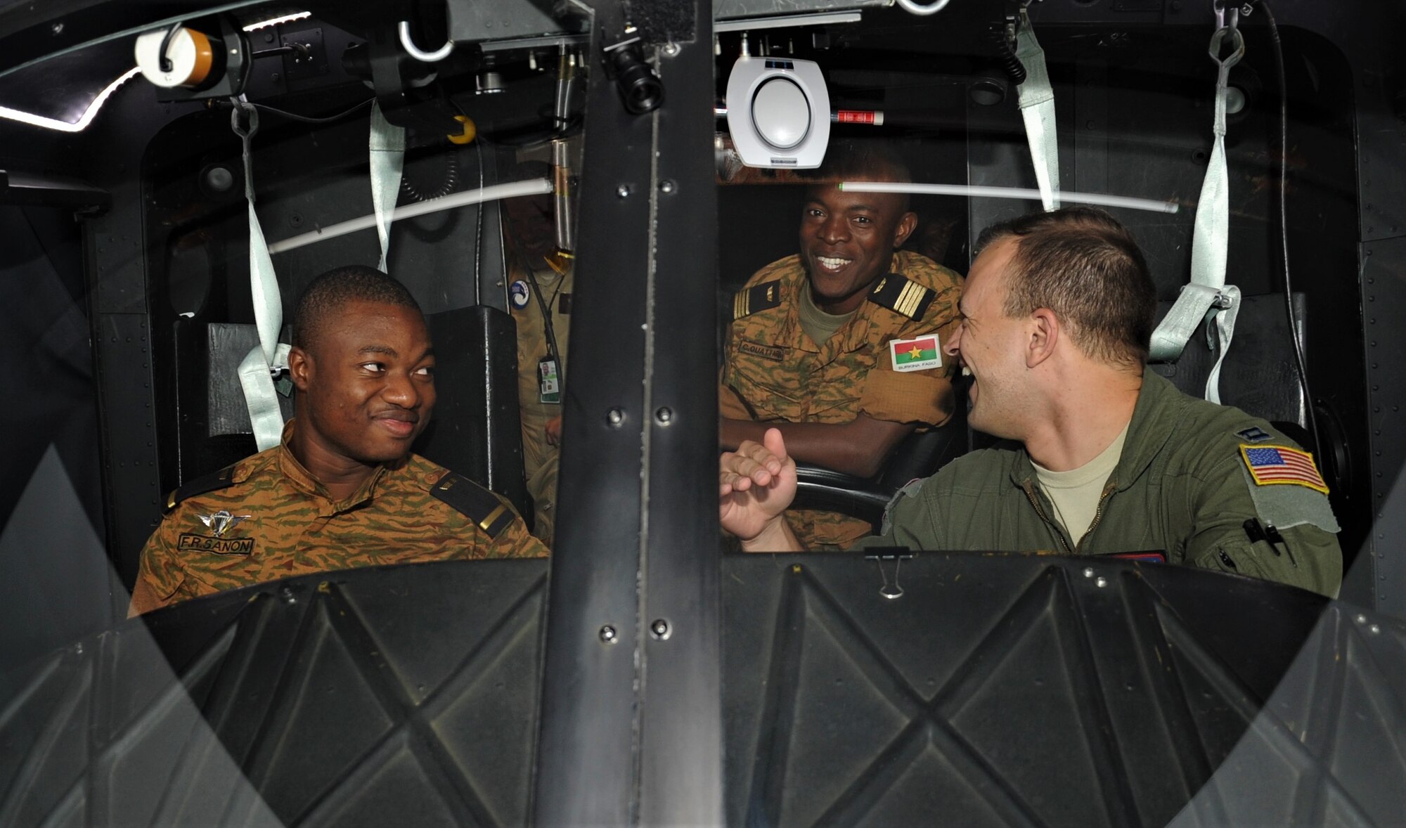 811th OSS hosts African ally for UH-1N training