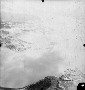 IMAGE: AEROGRAPHIC HISTORY: Aerial view of Pumpkin Neck and Naval Proving Ground (NPG).