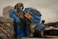 Soldiers assist the Federal Emergency Management Agency to deliver relief supplies to the residents of Puerto Rico.