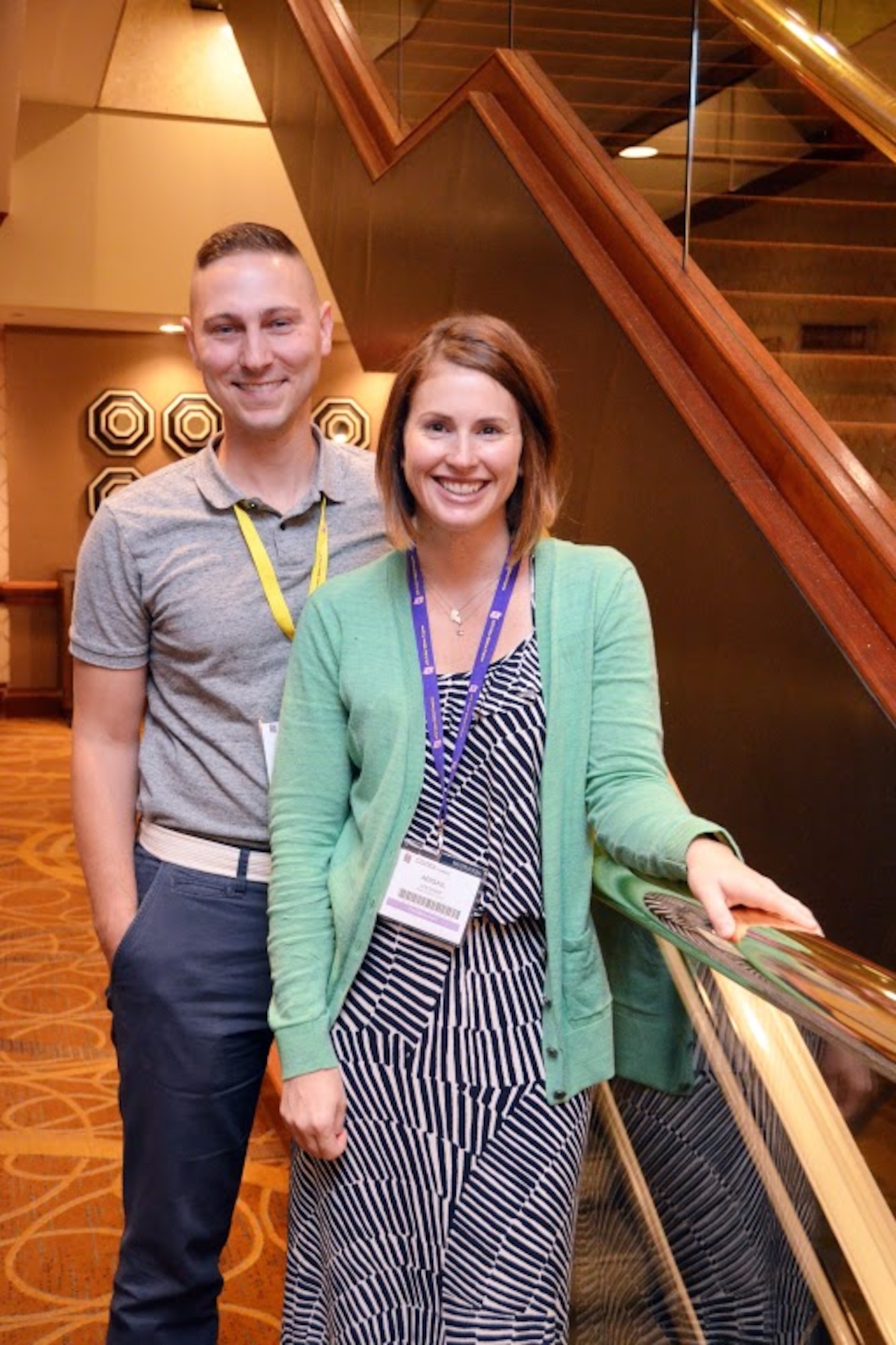 Couple attends Yellow Ribbon event