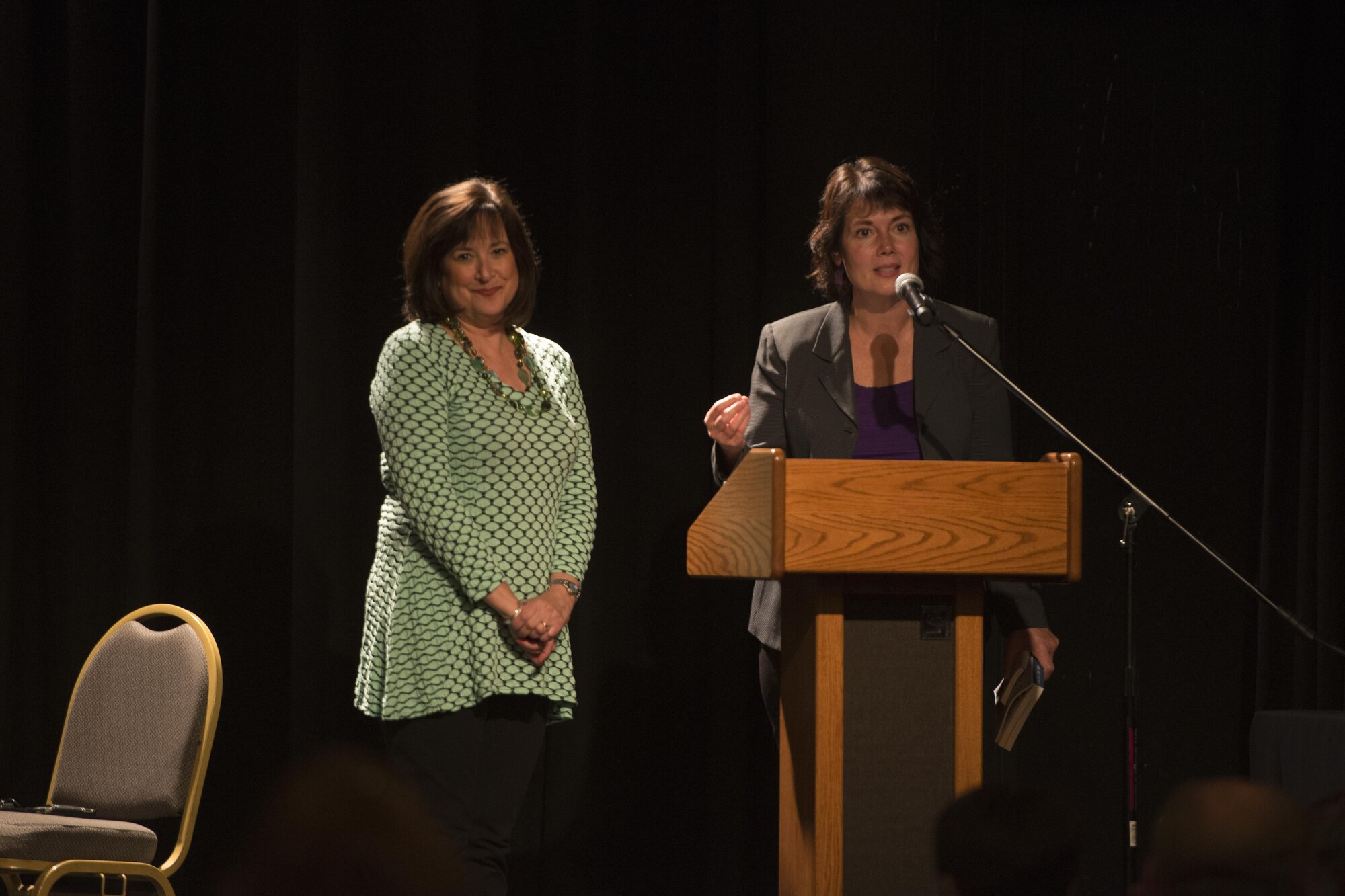 Annually, Abused Women's Aid in Crisis and the Anchorage Alliance for Violence Prevention host a Domestic Violence Awareness Month opening ceremony where members of the local community pledge their commitment to working together to find solutions, create options, and make preventing domestic violence a priority. The 2017 event also marked the 40th anniversary of the AWAIC.