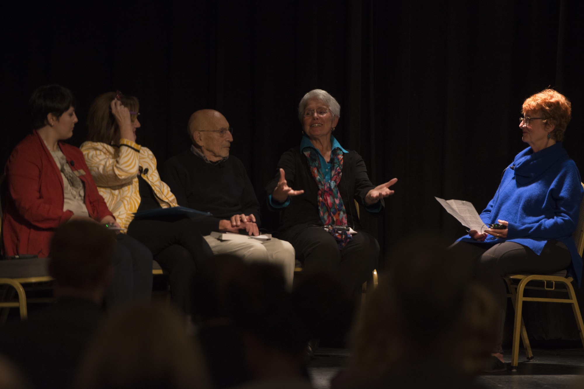 Annually, Abused Women's Aid in Crisis and the Anchorage Alliance for Violence Prevention host a Domestic Violence Awareness Month opening ceremony where members of the local community pledge their commitment to working together to find solutions, create options, and make preventing domestic violence a priority. The 2017 event also marked the 40th anniversary of the AWAIC.