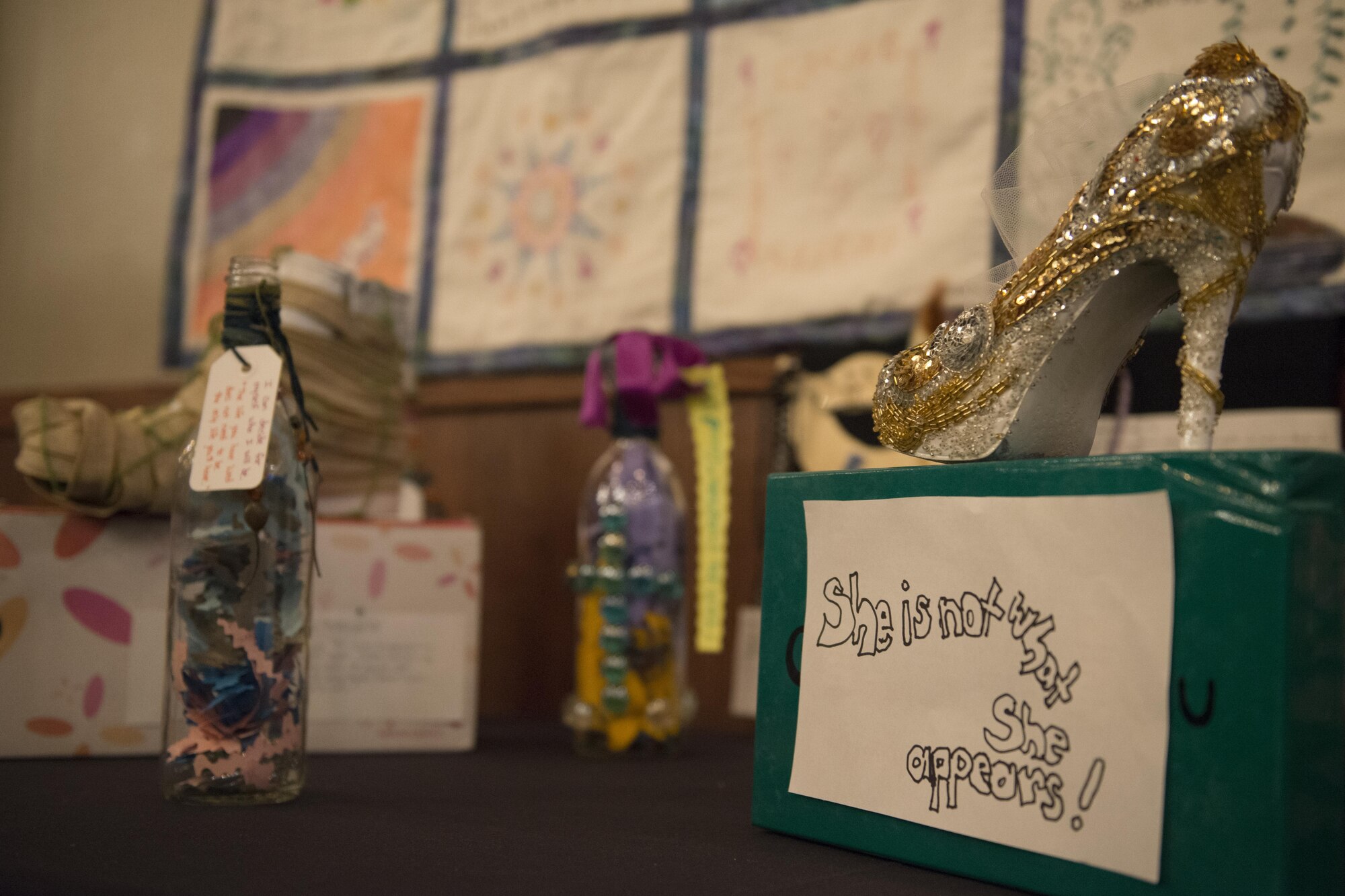 Annually, Abused Women's Aid in Crisis and the Anchorage Alliance for Violence Prevention host a Domestic Violence Awareness Month opening ceremony where members of the local community pledge their commitment to working together to find solutions, create options, and make preventing domestic violence a priority. The 2017 event also marked the 40th anniversary of the AWAIC.