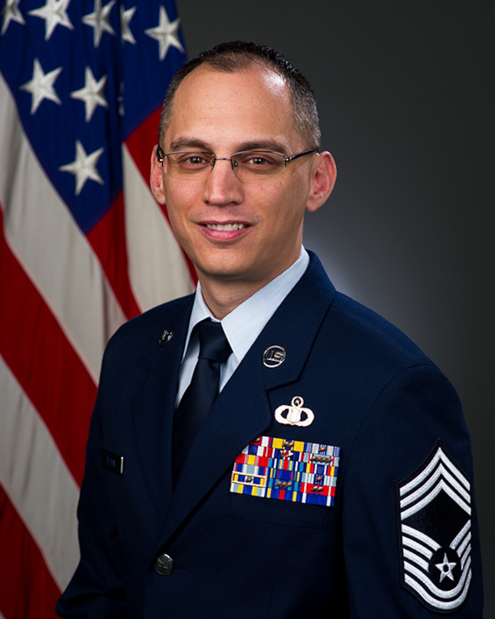 Chief Master Sgt. David Iglesias 60th Operations Support Squadron Official Photo
