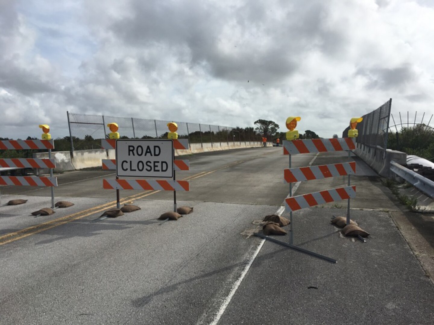 Brevard County Bridge in Merritt Island, Florida
