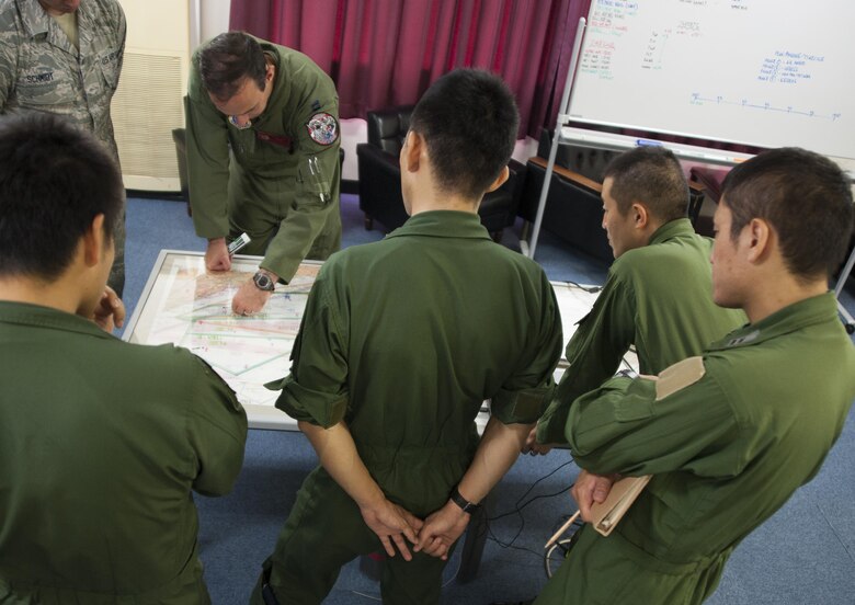 Flight planning with JASDF