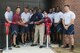 Team Shaw members stand for a photo during a ribbon-cutting ceremony for a functional fitness area in the main fitness center at Shaw Air Force Base, S.C., Oct. 6, 2017.