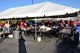 Approximately 50 football fans representing the 910th Airlift Wing’s Air Force Reserve Citizen Airmen, along with their coworkers, families and friends enjoy a tailgate picnic on a cool but sunny fall afternoon here, Sept. 30, 3017.