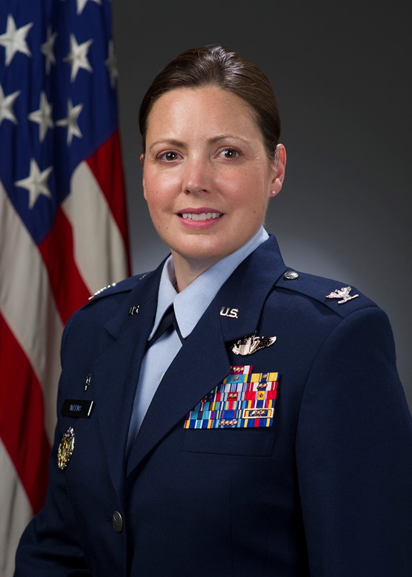 Col. Theresa E Weems, 60th Operations Group commander, official photo