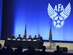 Members from the Air Space Command, speak during the Nuclear Deterrence panel at the Air Space, Cyber Conference in National Harbor, Md., Sept. 19, 2017.