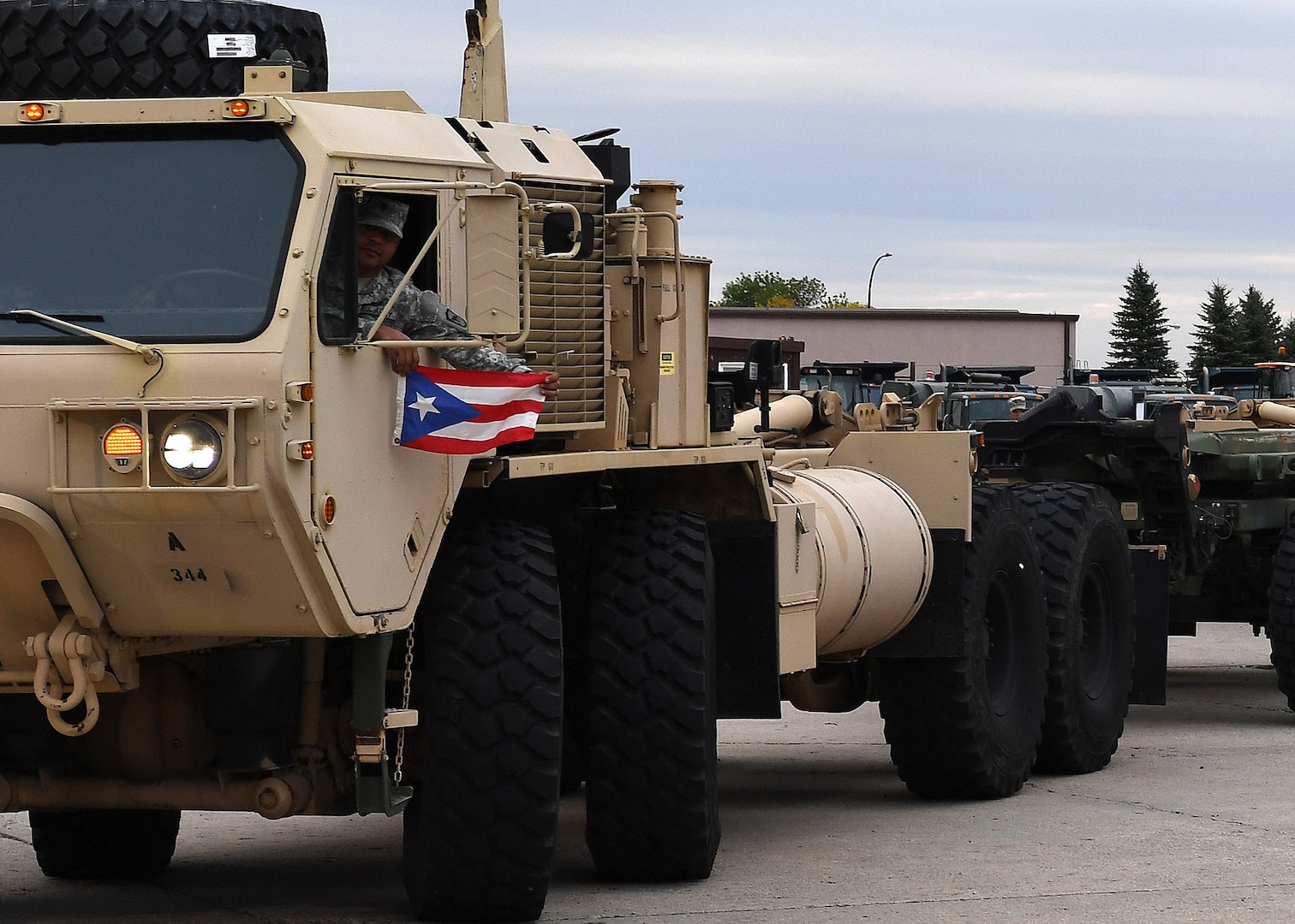 S.D, Soldiers helping in Puerto Rico