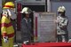 U.S. Air Force Col. Ricky Mills, 17th Training Wing commander, and Maj Matthew Strickler, 17th Civil Engineer Squadron commander, pose with the signed Fire Week Prevention proclamation at the Norma Brown Building on Goodfellow Air Base, Texas Oct. 5, 2017. The signing brought awareness to the Fire Prevention Week and its theme of “Every Second Counts: Plan Two Ways Out.” (U.S. Air Force photo by Airman Zachary Chapman/Released)