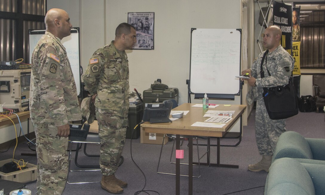 1st MSC commander surveys Hurricane Maria recovery