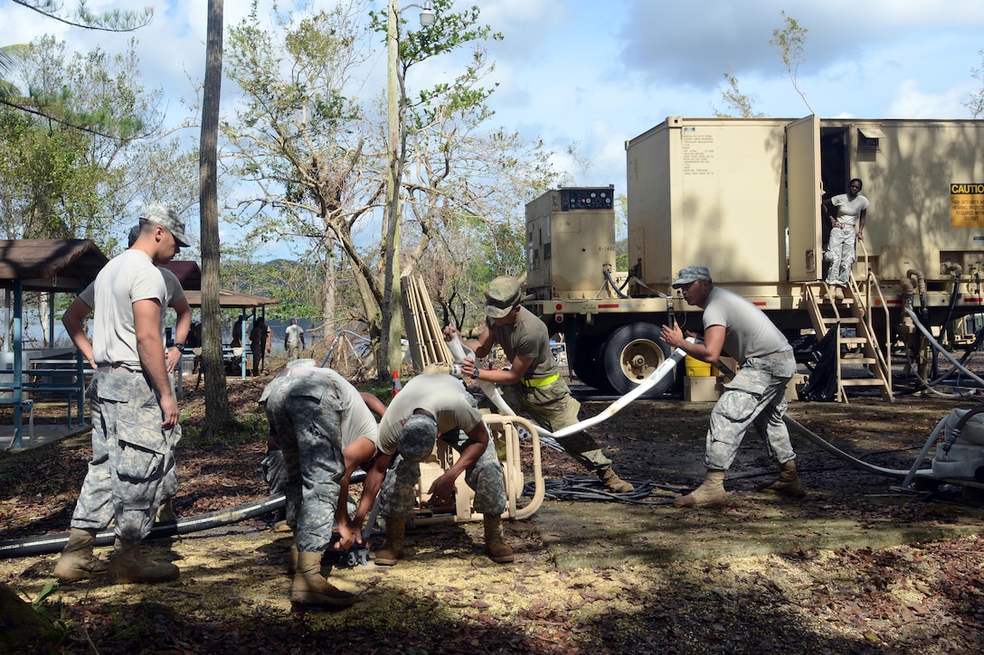 Lake purification in Puerto Rico