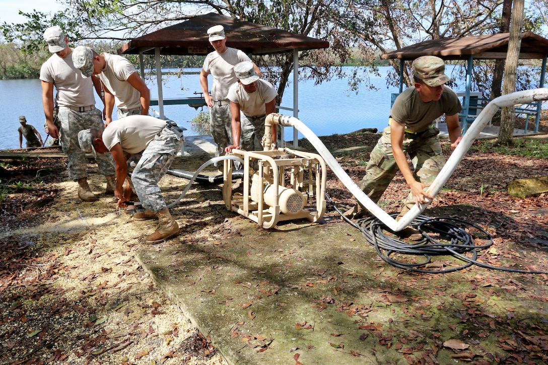 Lake purification in Puerto Rico